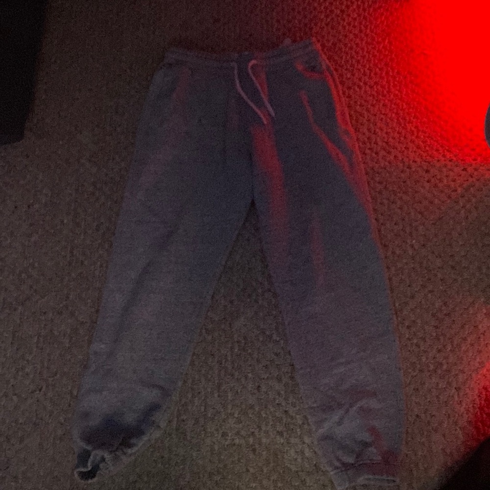 Warm hollister grey sweat pants